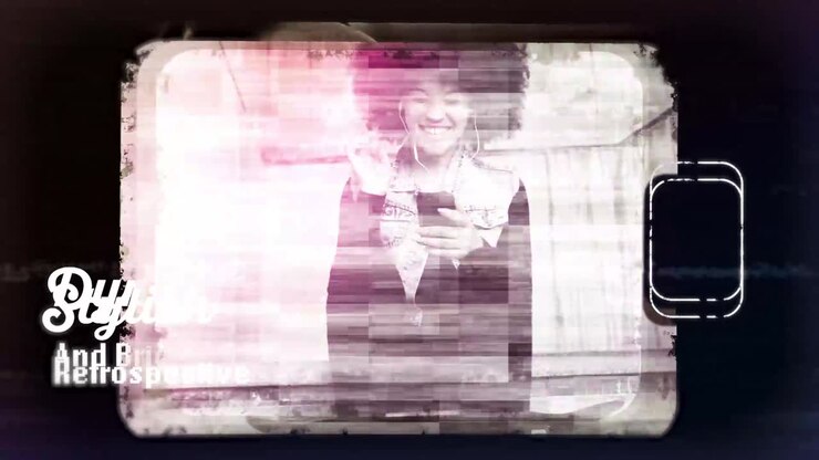 Retro Film Effect with Couples and Outdoor Scenes