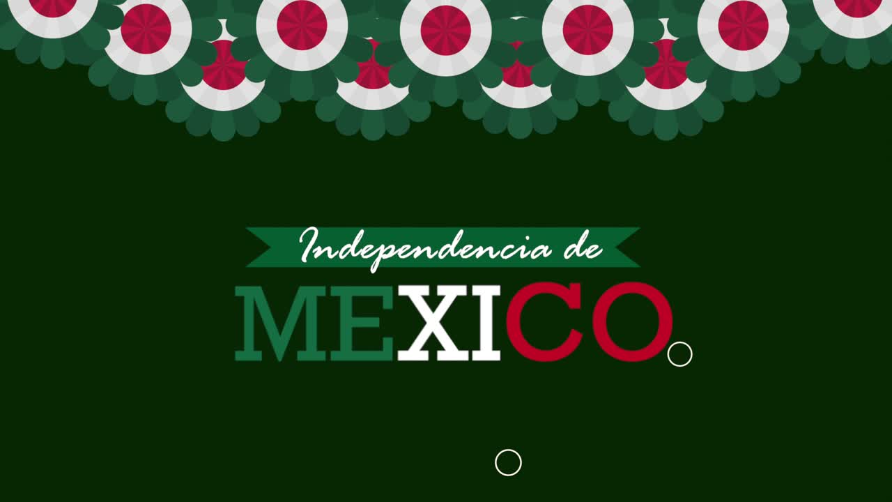 independencia de mexico lettering with laces