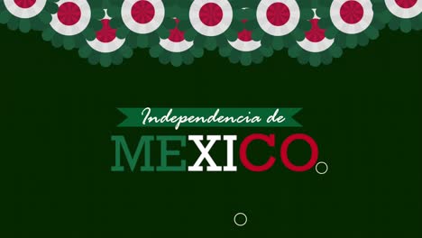 independencia de méxico letras con encajes