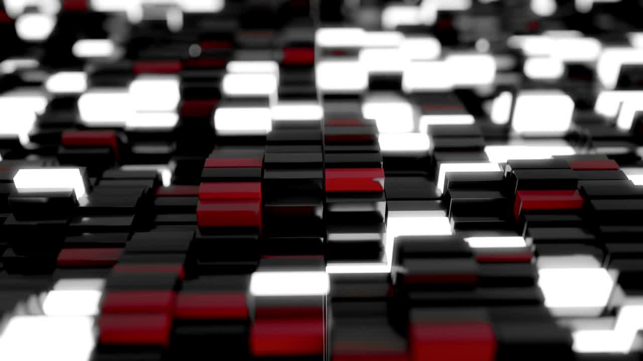 el concepto de cadena de bloques abstracto de 4k.