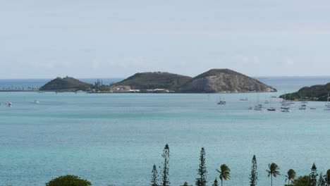 harbour view in noumea, new caledonia