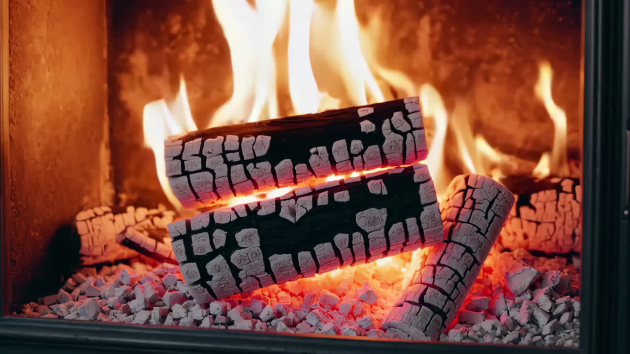 Cozy Living Room by the Fireplace