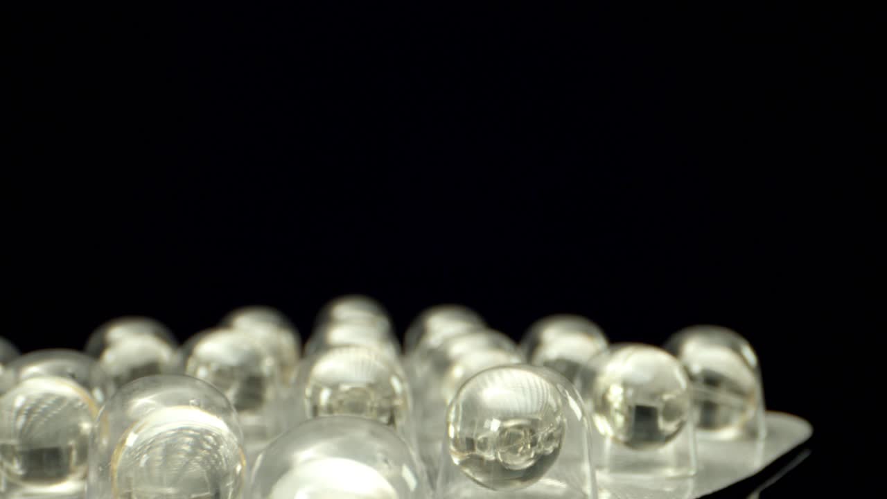 clear healthy diet suplement medicine pills High quality 4k uality mega super macro view shoot