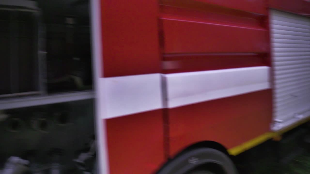 bomberos en el trabajo