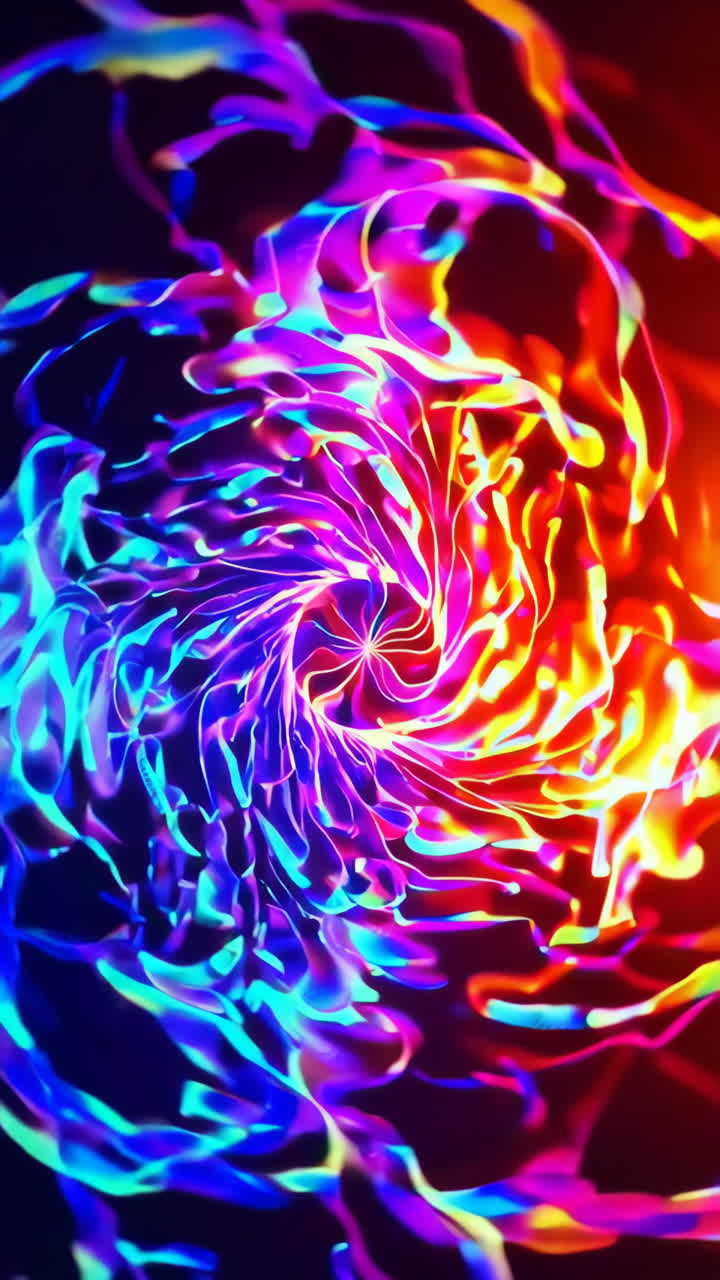 Abstract Colorful Vortex