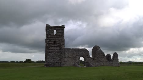 knowlton church, dorset, england