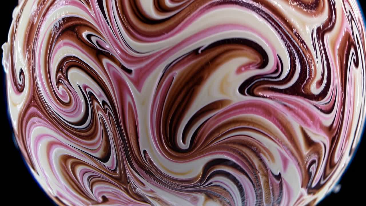 Abstract Colori vorticosi