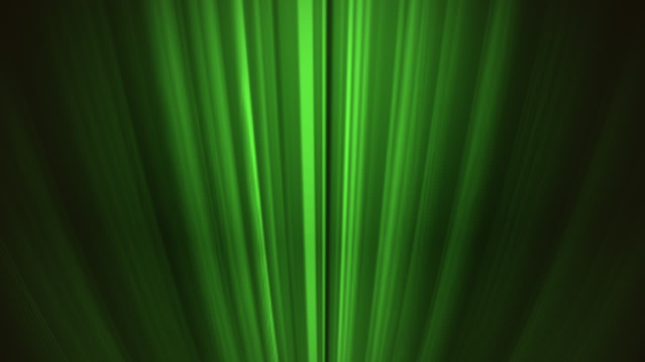 rayos verdes abstractos y líneas al estilo de los años 80