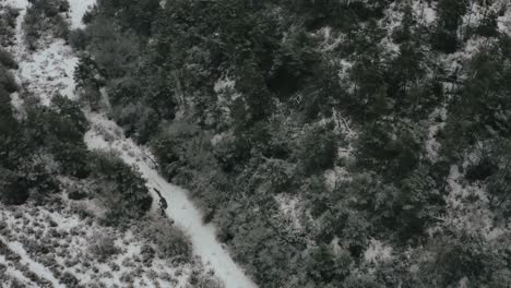 Inclinación-Aérea-Hacia-Arriba-Para-Revelar-El-Panorama-Escénico-De-Verdon-Gorge,-Provence,-Francia