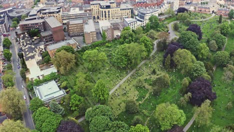 Blick-Auf-Das-Arboretum-In-Nottingham