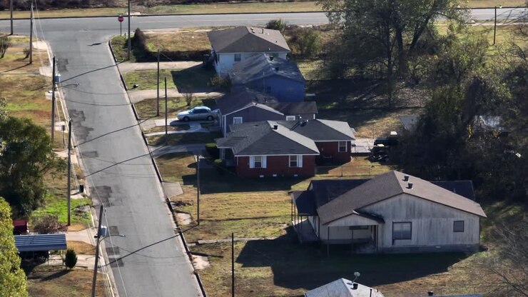 Landhuse i Mississippi, Louisiana, Arkansas, USA