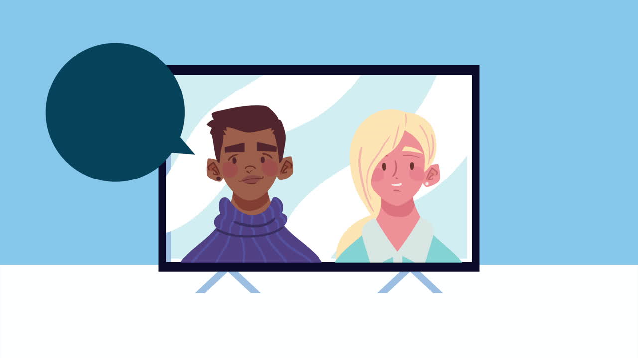 interracial couple in tv characters animation