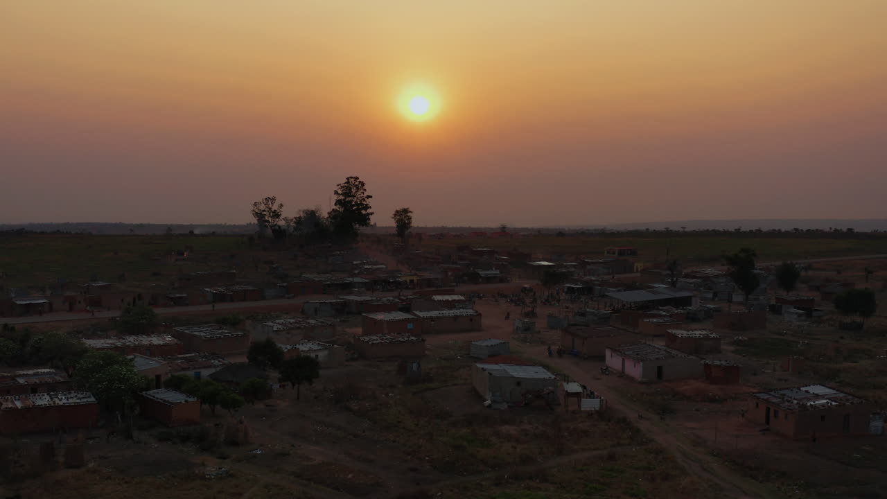 traveling front in a small African village, Angola 10