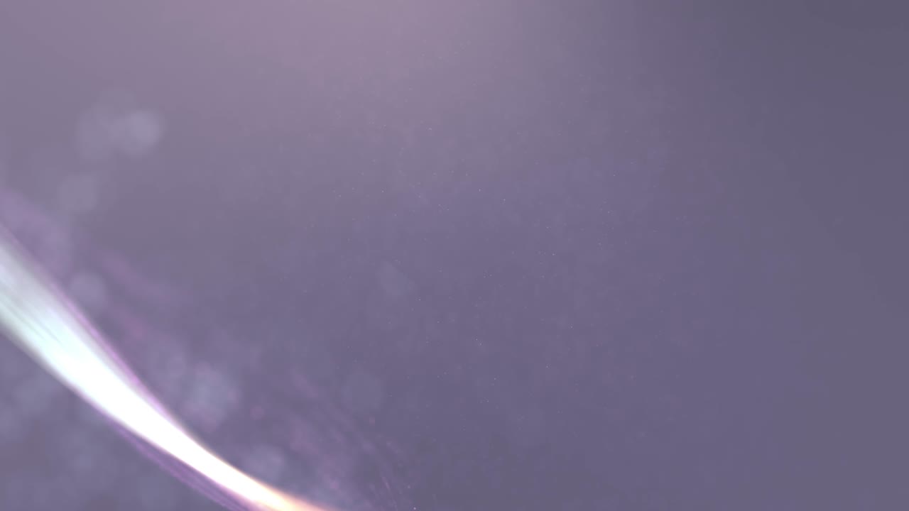 bokeh púrpura abstracto y fondo de haz (con bucle)