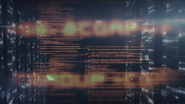 Animation of data processing over computer servers