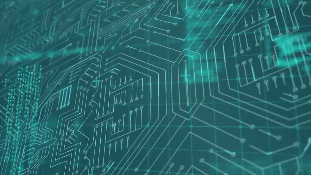 datos sobre la placa de circuito azul