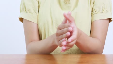 this illustrates proper hand clapping techniques for educational purposes