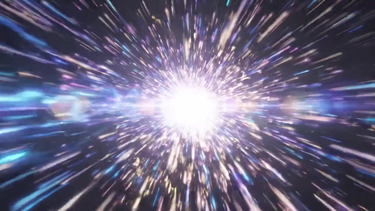 A Stunning Visualization of Cosmic Motion: Exploring the Dynamic Flow of Light and Energy Through a Vortex of Colorful Particles and Luminescence