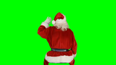 Santa-claus-waving-hands