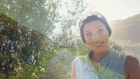 woman living in the countryside