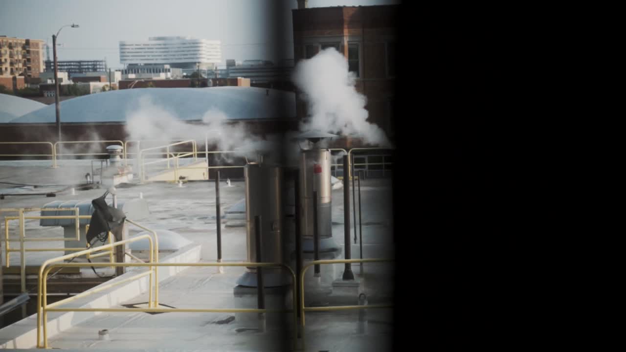 chimenea en edificio en chicago