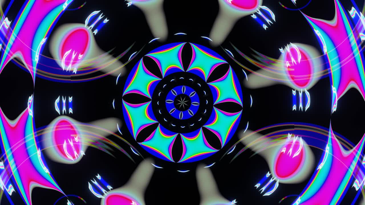 Motivo astratto luminoso e multicolore
