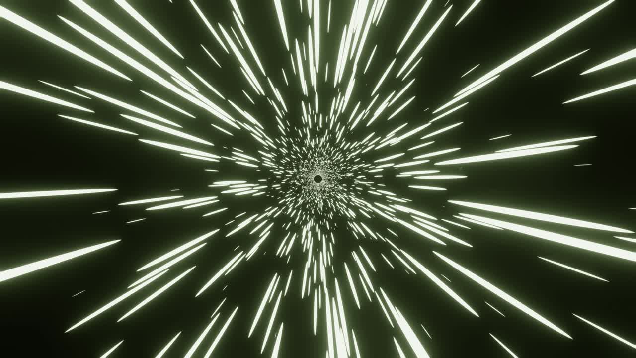 Background video material that slowly moves in the space of particles Yellow time slip Graphic video