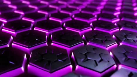patrón hexagonal púrpura abstracto