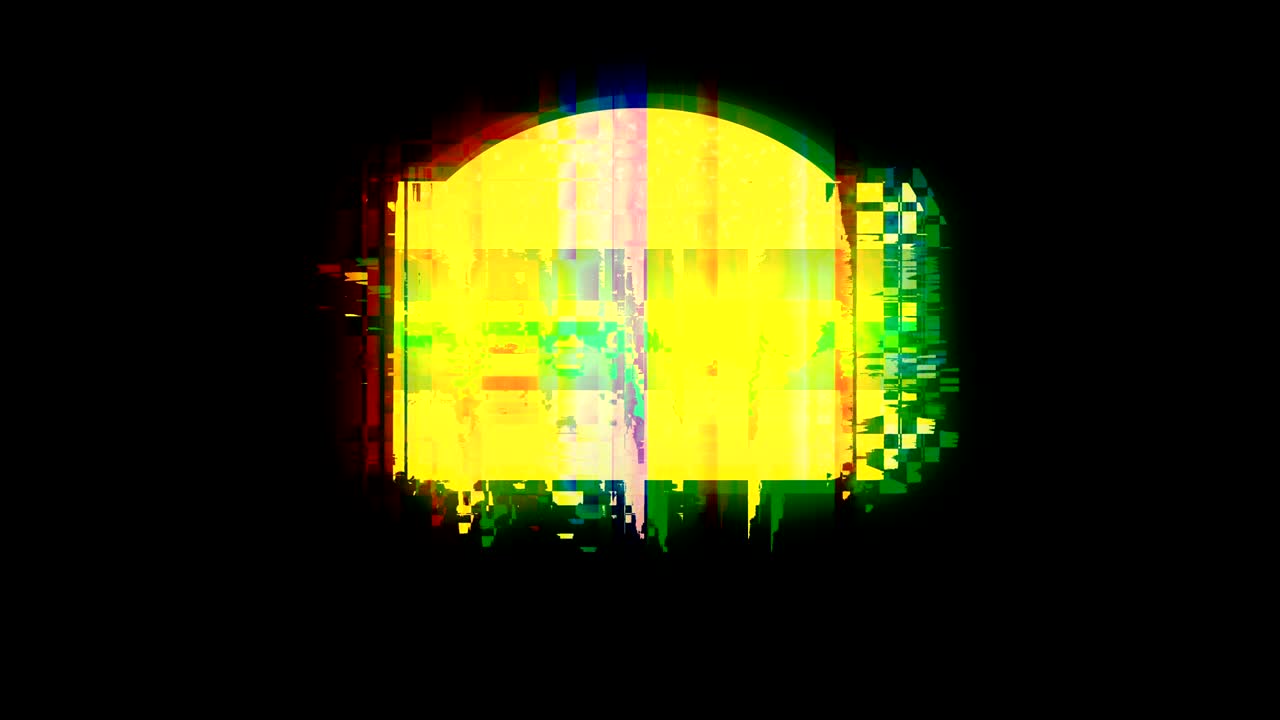 Animazione disegnata a mano con pennarello di un hamburger pixelato con effetto glitch, stile cartone animato, in loop continuo su sfondo schermo LCD. Filmato video di nuova qualità, universale, vintage, in stop motion, dinamico, animato, colorato, gioioso e accattivante.