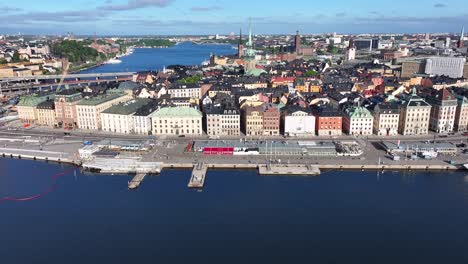 Skandinavische-Architektur,-Altstadt-Von-Gamla-Stan,-Stockholm