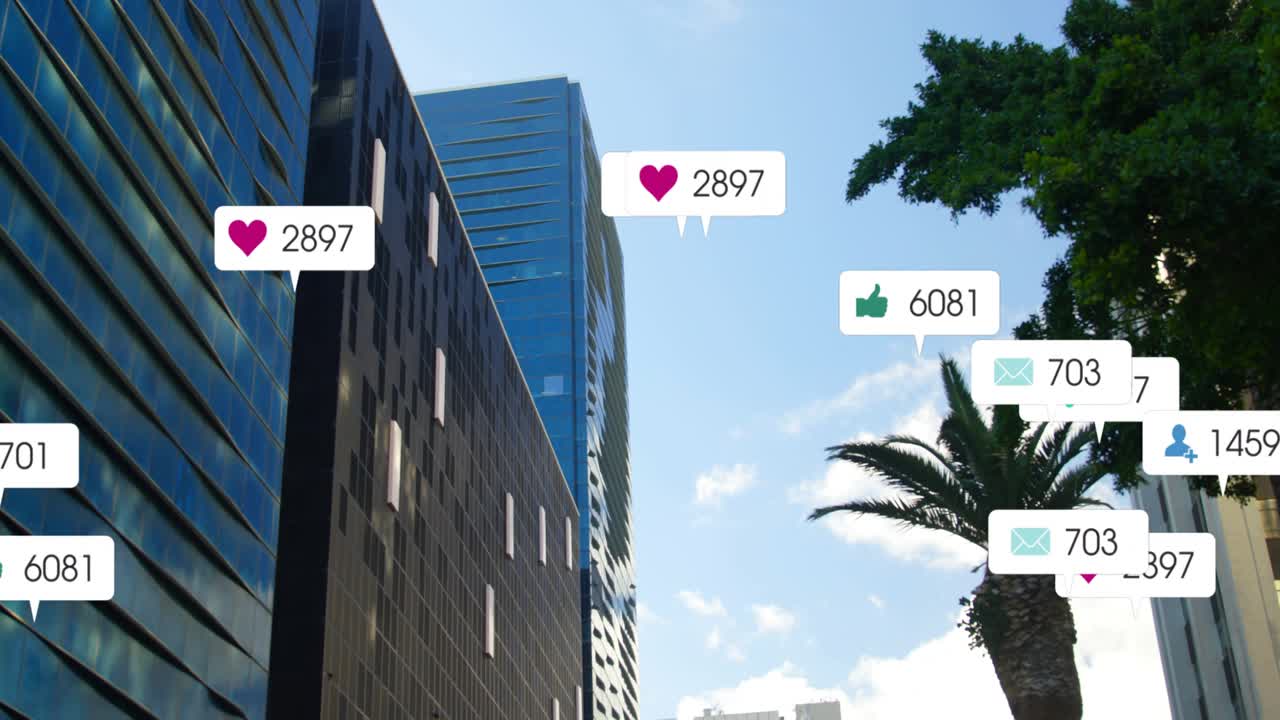 Incoming bubbles appearing top-left, floating and clustering across sky, showing engagement