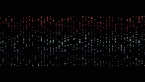 animación de fondo de partículas de punto parpadeante futurista, 4096x2304 bucle 4k