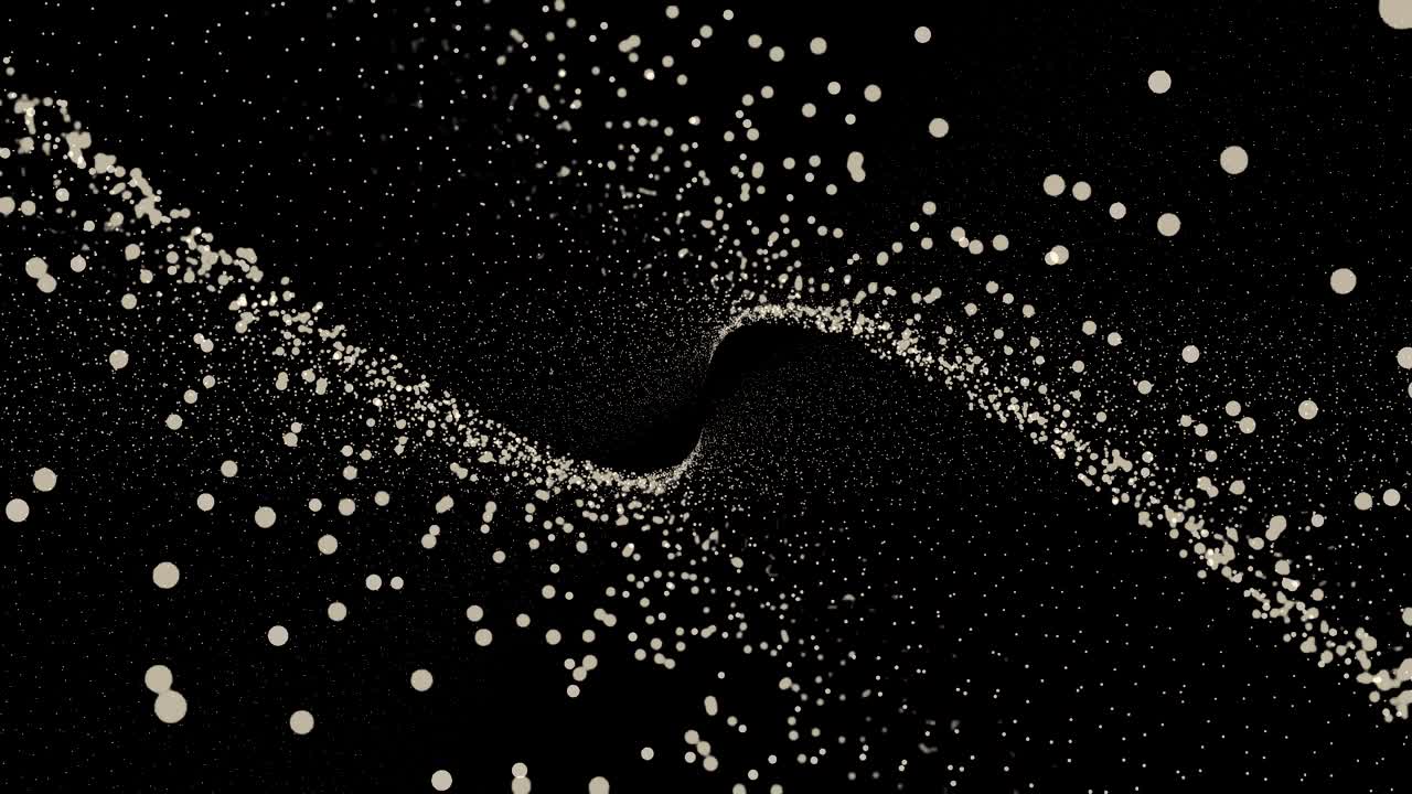 추상적인 나선형 입자