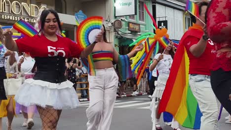 lgbtq+ pride parade in thailand