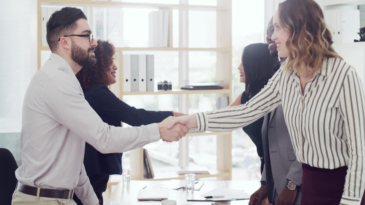 reuniones de negocios y creación de redes