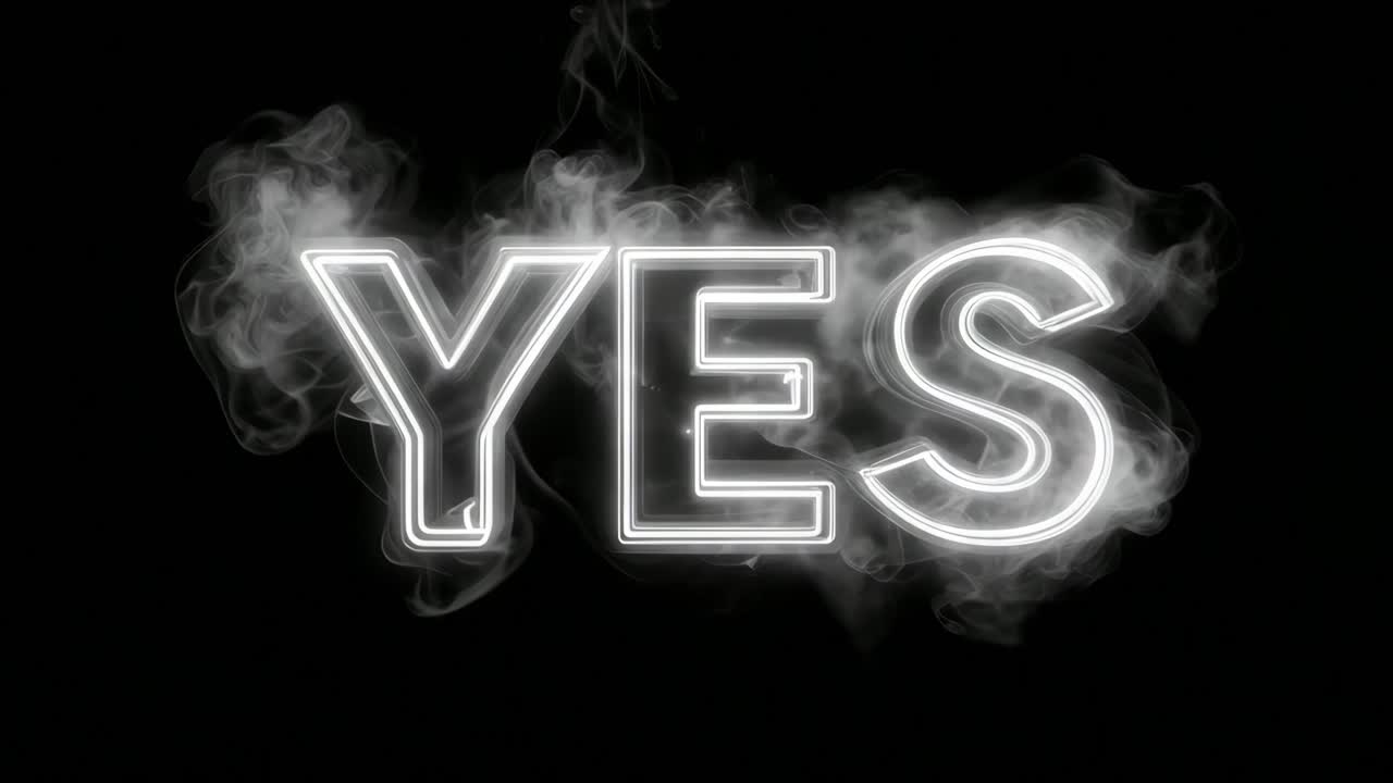 brillando sí con humo