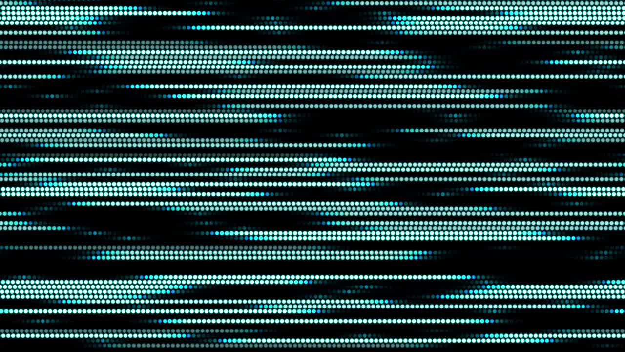 Dot animation Cyber line Motion graphics
