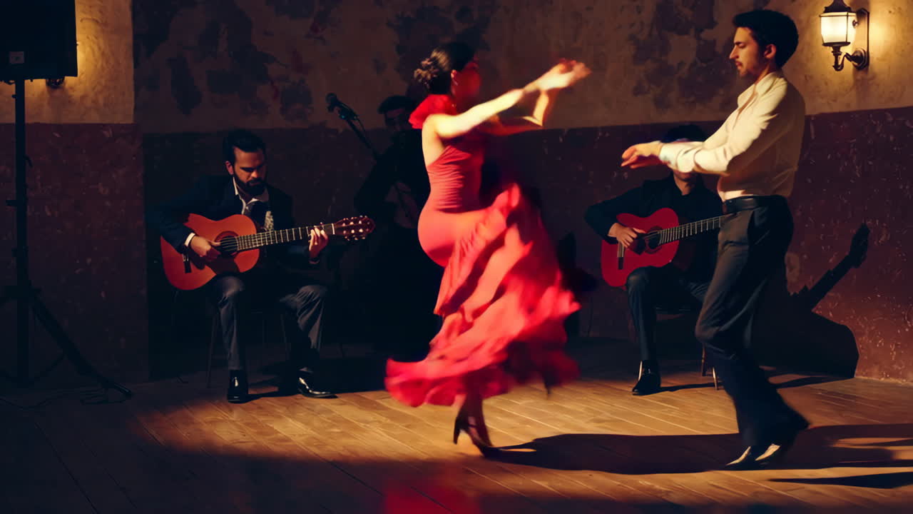 Flamenco Dance Performance with Musicians