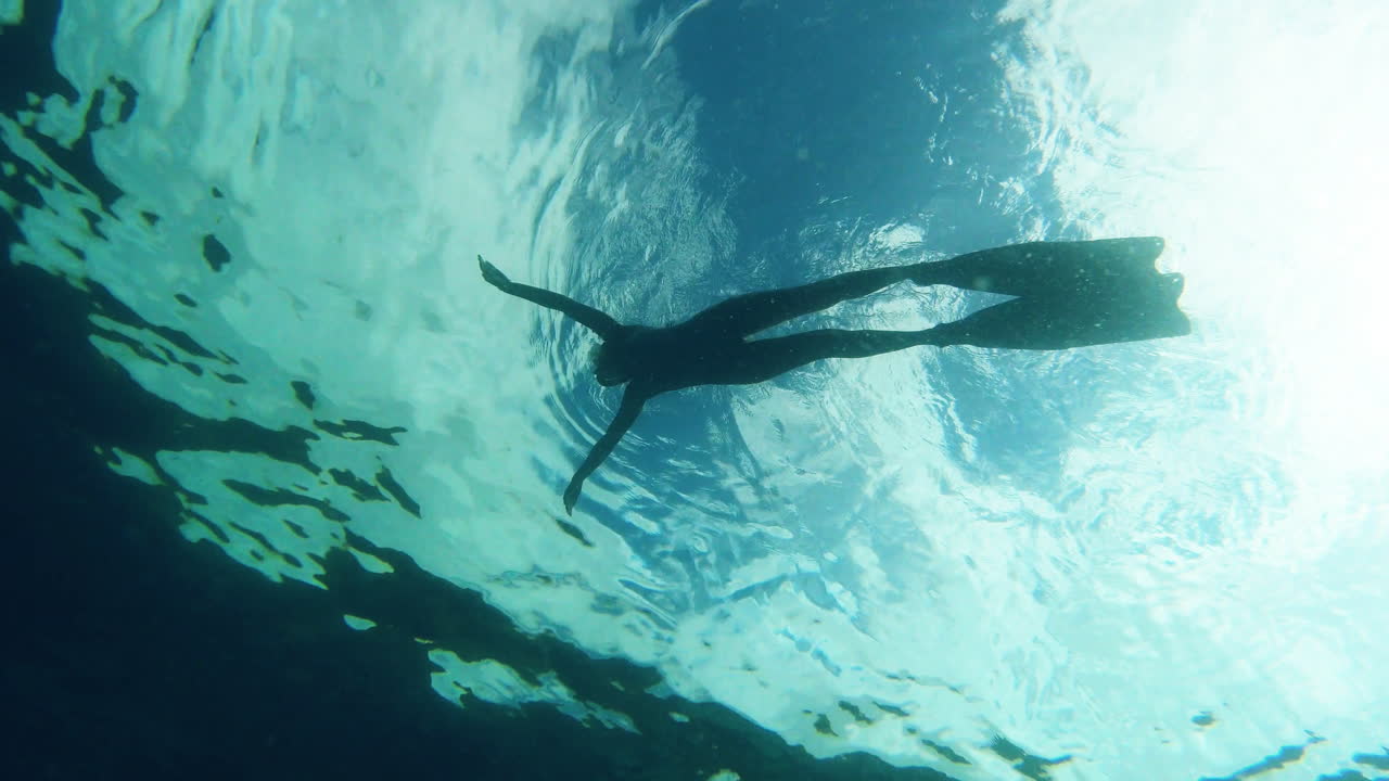 난 이 바다를 하루종일 헤엄칠 수 있어