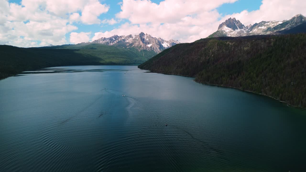 Scenic Lake and Mountain Landscape