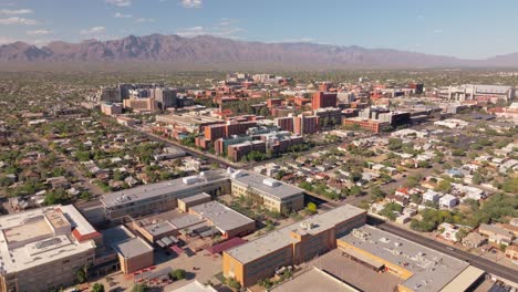 aerial view of tucson, arizona
