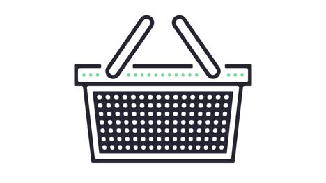 shopping icon animation