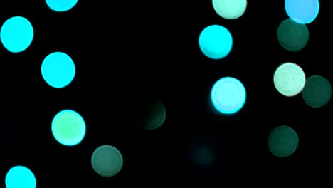 iluminación de bokeh