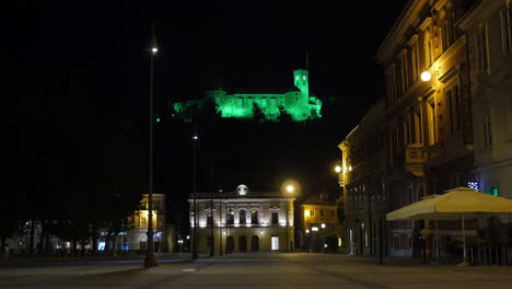 city centre of lubiana , slovenia