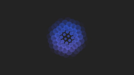 Movimiento-Geométrico-Gradiente-Azul-Hipnosis-Círculo-Retro-Fondo-Abstracto