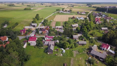 Sleepy-small-town-in-the-Lithuanian-countryside