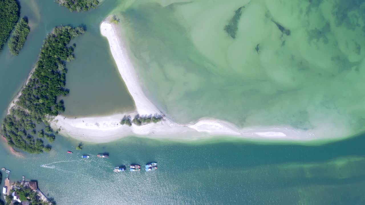 아름다운 해변, 태국 남쪽