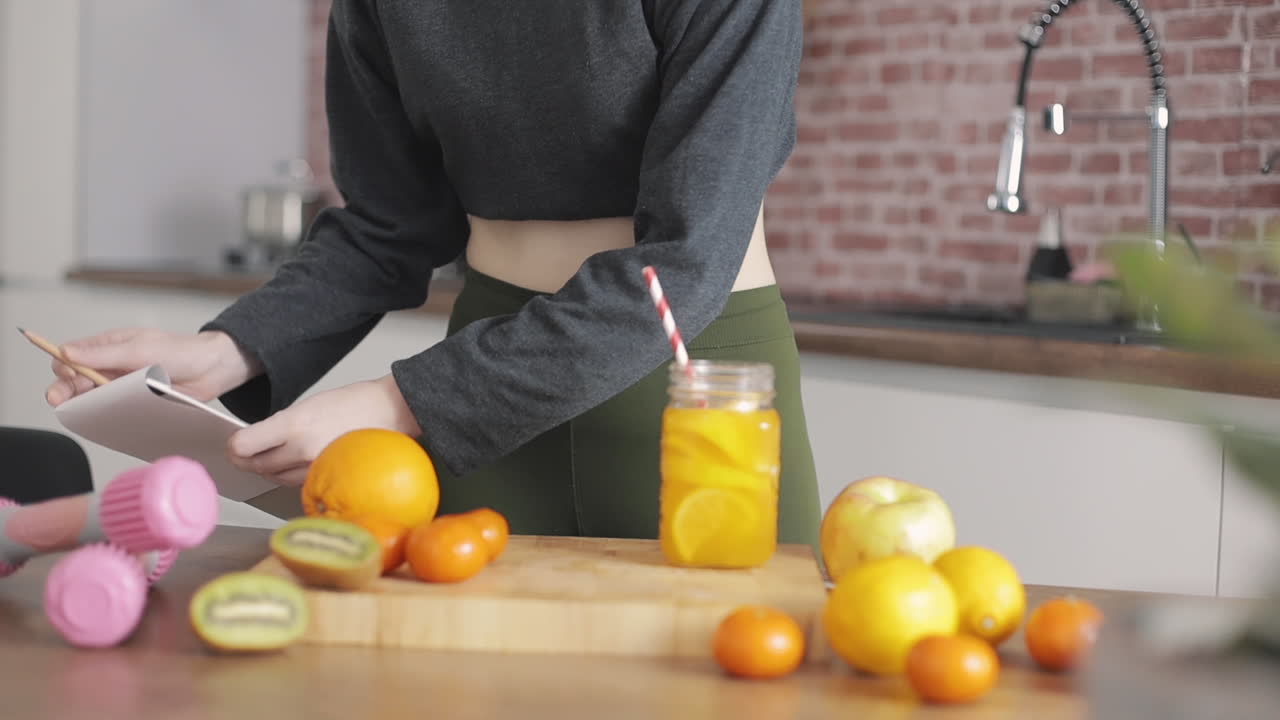 Drinking Detox Smoothie Fruit Juice