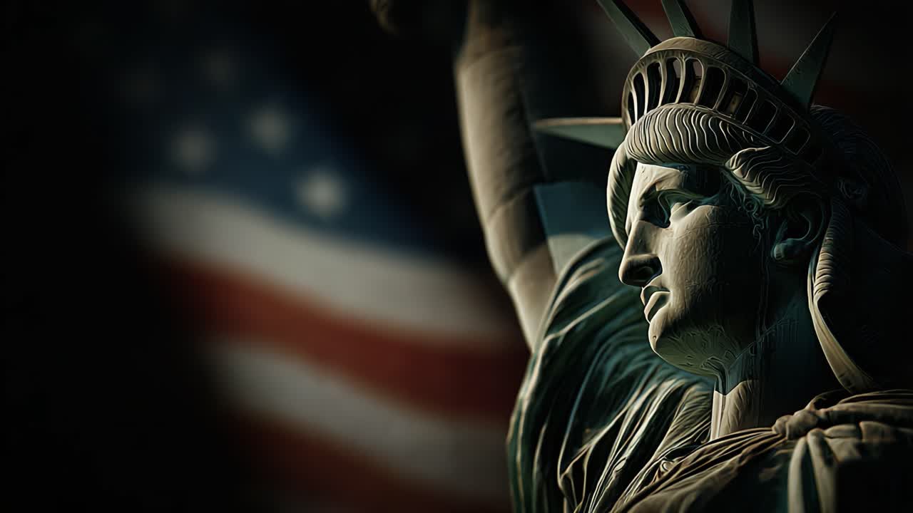 Captivating Close-Up of a Renowned Monument Symbolizing Freedom and Democracy Against a Subtle Background of National Pride