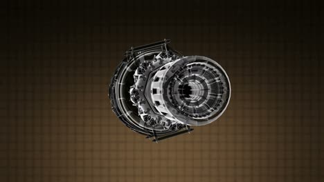 Loop-Rotate-Jet-Engine-Turbine